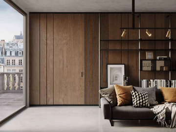 BOY LAVORATA - Wooden boiserie by CARMINATI SERRAMENTI - view 2